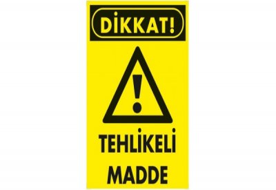 İşyerinde Tehlikeli Madde İşaretleri ve Anlamları