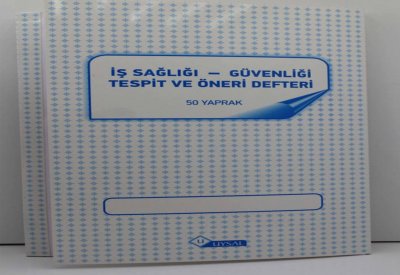 Tespit ve Öneri Defteri